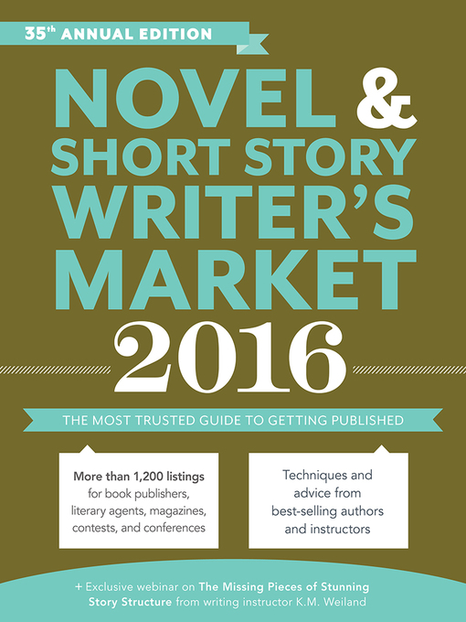 Title details for Novel & Short Story Writer's Market 2016 by Rachel Randall - Available